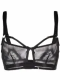 Bordelle Bondage Belle soft-cup bra - Black