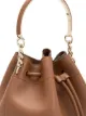 Jimmy Choo Bon Bon leren bucket-tas