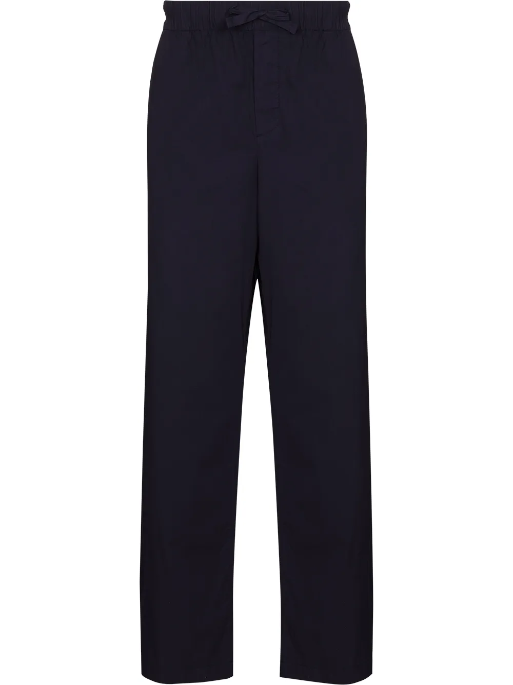 tekla pantalon de pyjama à lien de resserrage - bleu