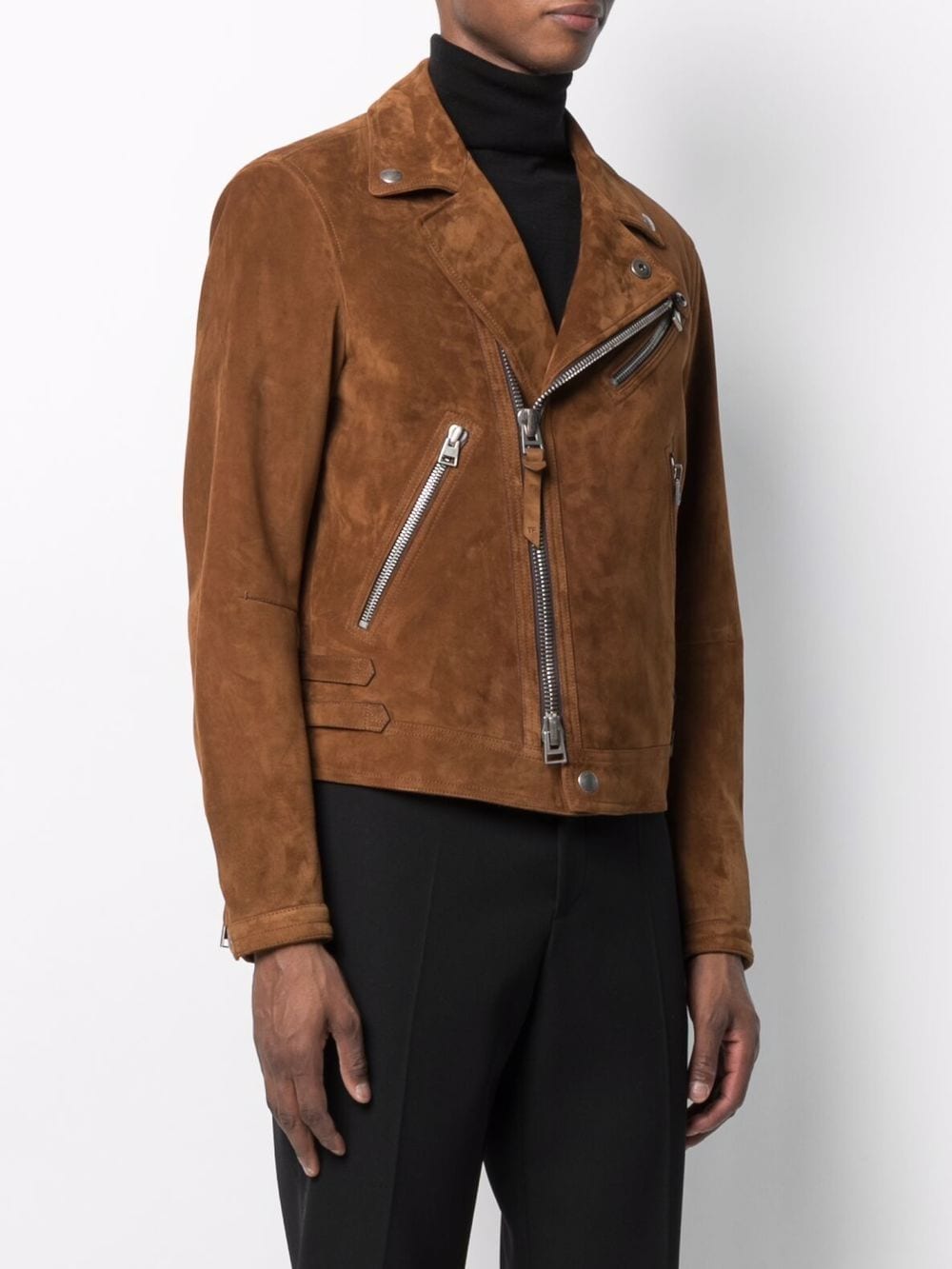 TOM FORD double-breasted Biker Jacket - Farfetch