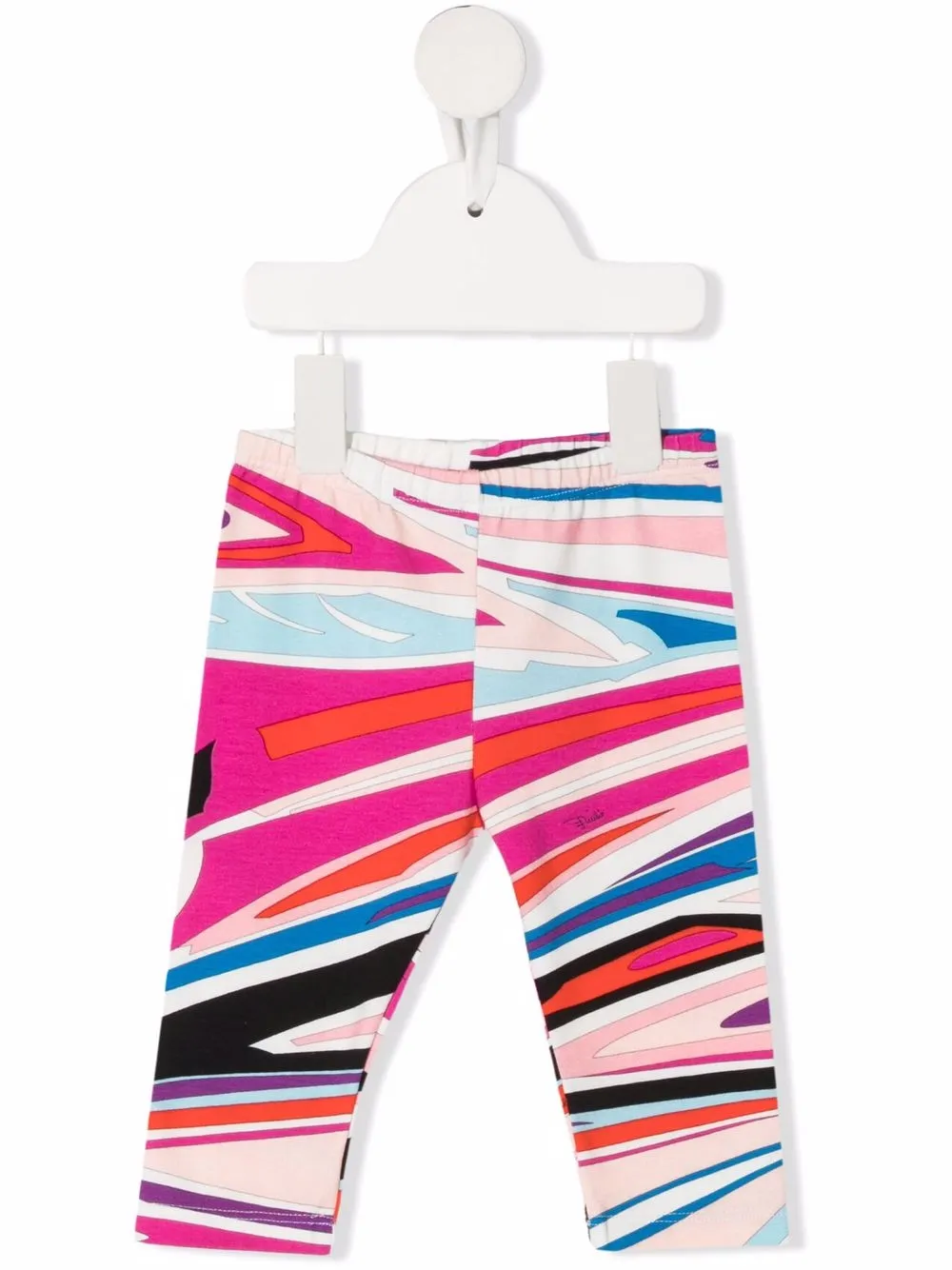 Emilio Pucci Junior легинсы с абстрактным принтом