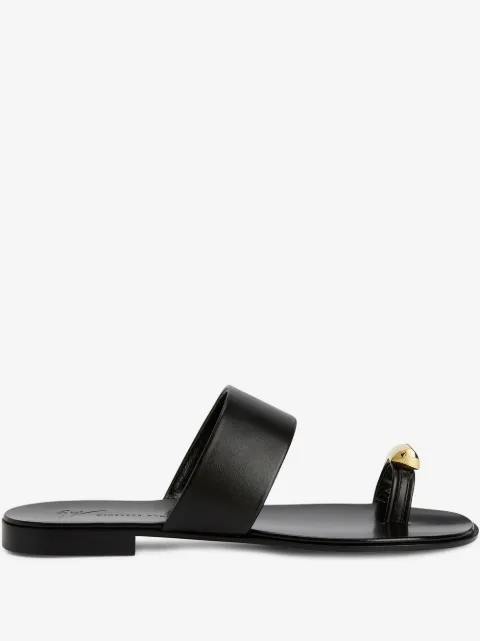 Giuseppe Zanotti Norbert leather toe-loop sandals