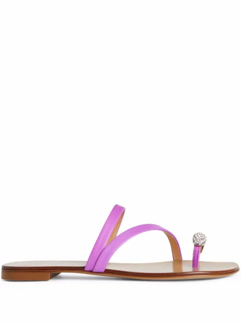 Giuseppe Zanotti Hillary Ring slides