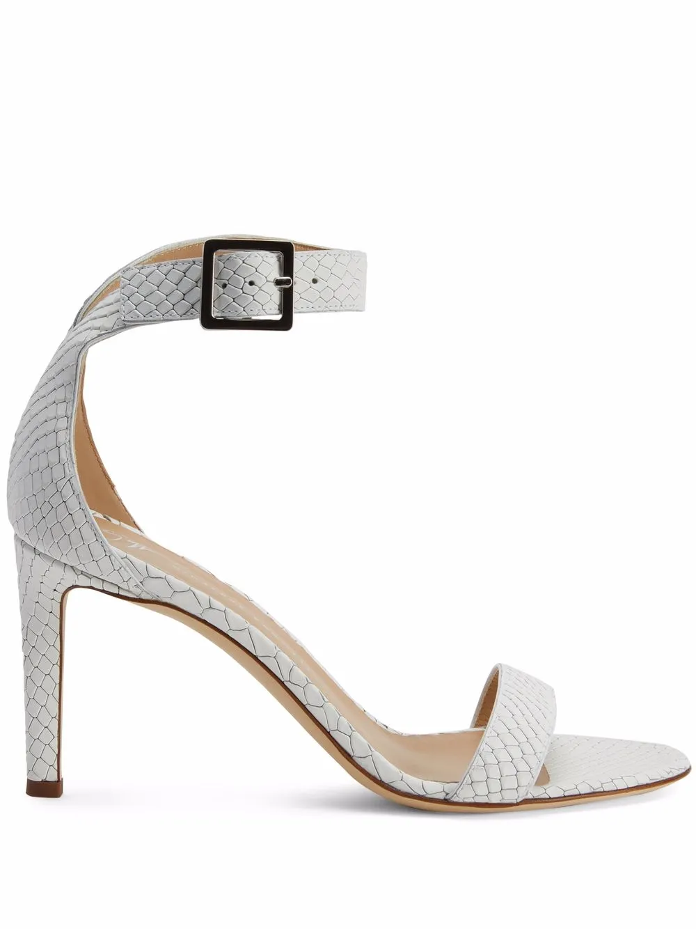 

Giuseppe Zanotti sandalias Neyla con tacón de 85mm - Blanco