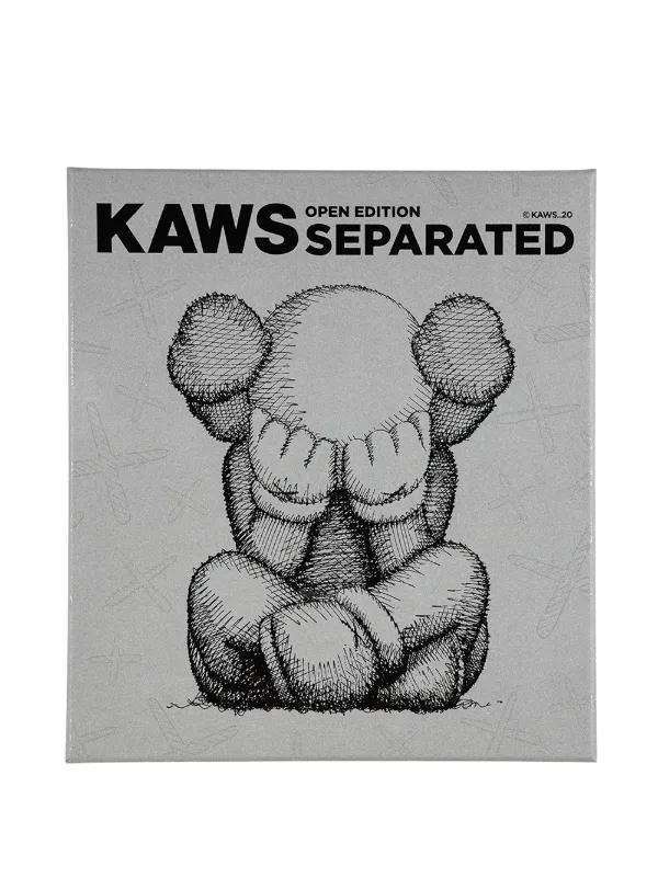 KAWS Separated Companion Figure | Grey | FARFETCH