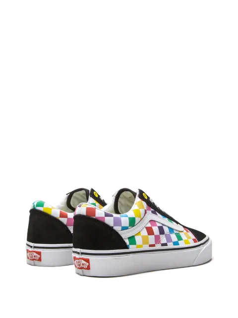 cheap rainbow vans