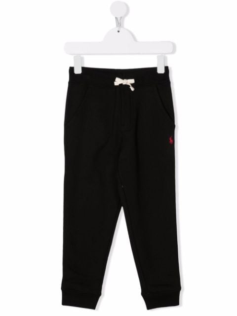 Ralph Lauren Kids embroidered-logo track trousers
