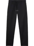 Burberry linen-cotton track pants - Black