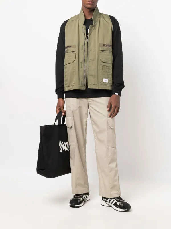 WTAPS Rep stand-up Collar Vest - Farfetch