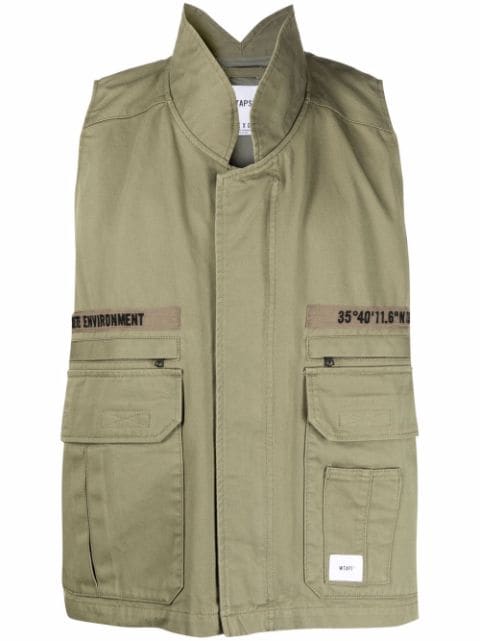 Rep stand-up collar vest