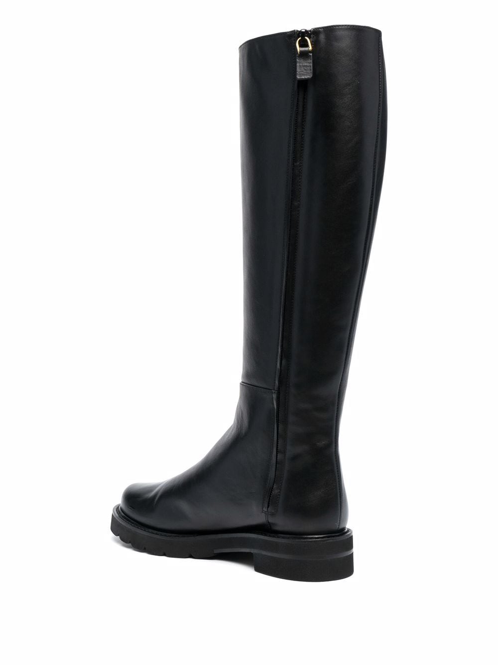 Stuart Weitzman Mila Lift Leather Knee Boots Farfetch