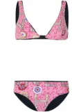 CHANEL Pre-Owned 2010s logo-print bikini - Pink