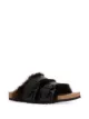 Image 2 of Burberry leather double-strap sandals