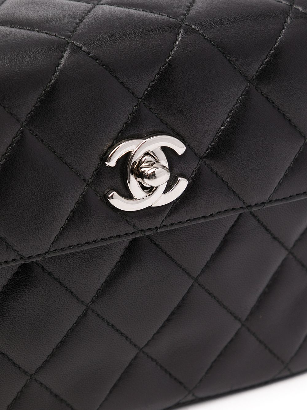 фото Chanel pre-owned стеганая сумка через плечо 1997-го года