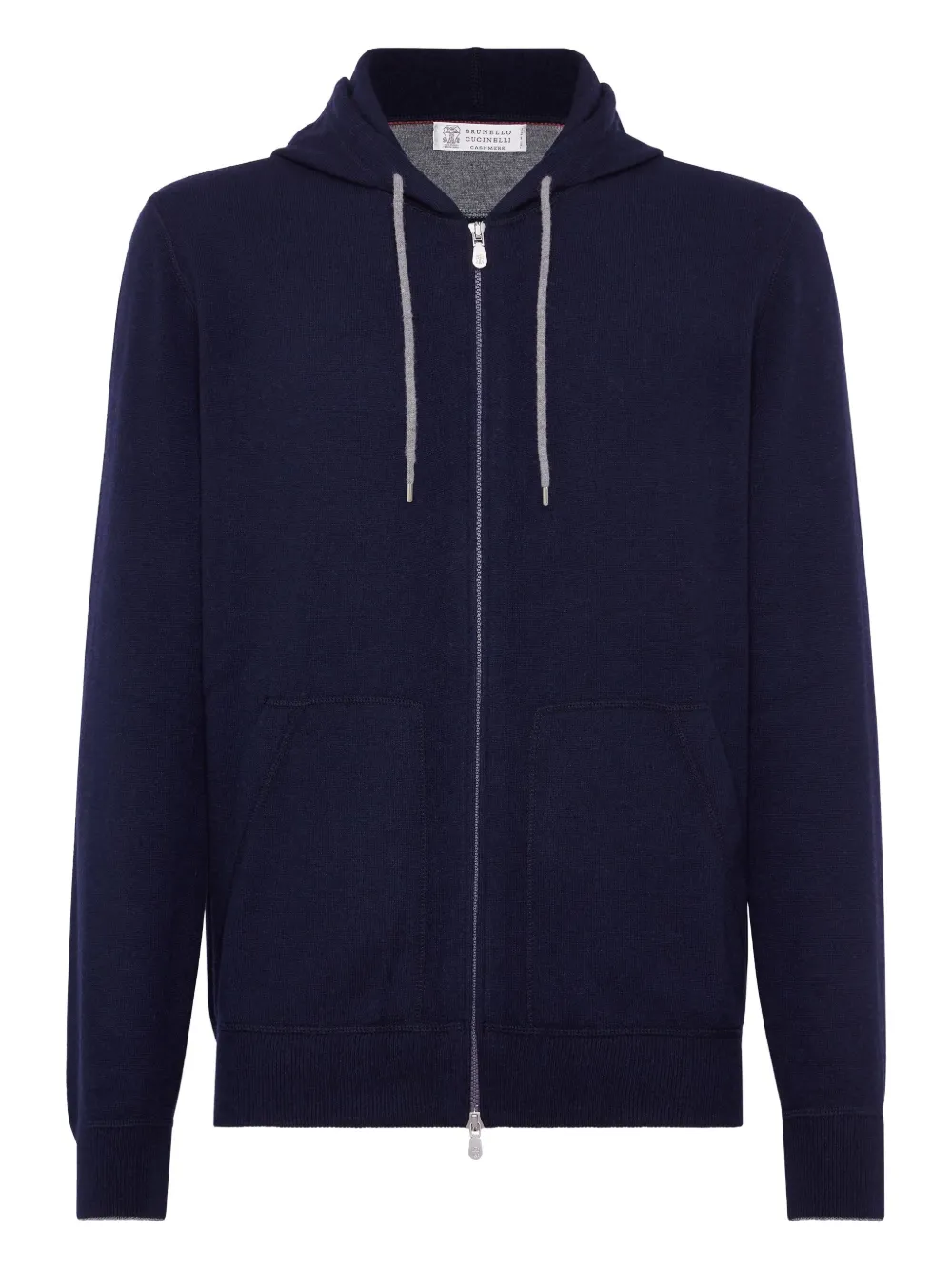 Brunello Cucinelli Hoodie aus Kaschmir | Blau | Image 1