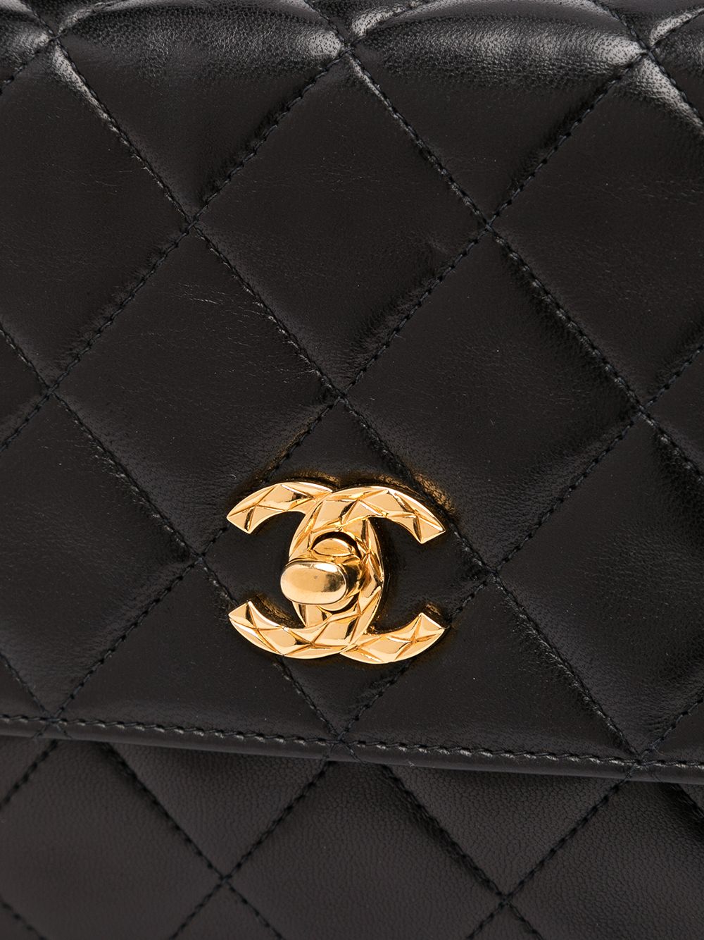 фото Chanel pre-owned стеганая сумка 1992-го года