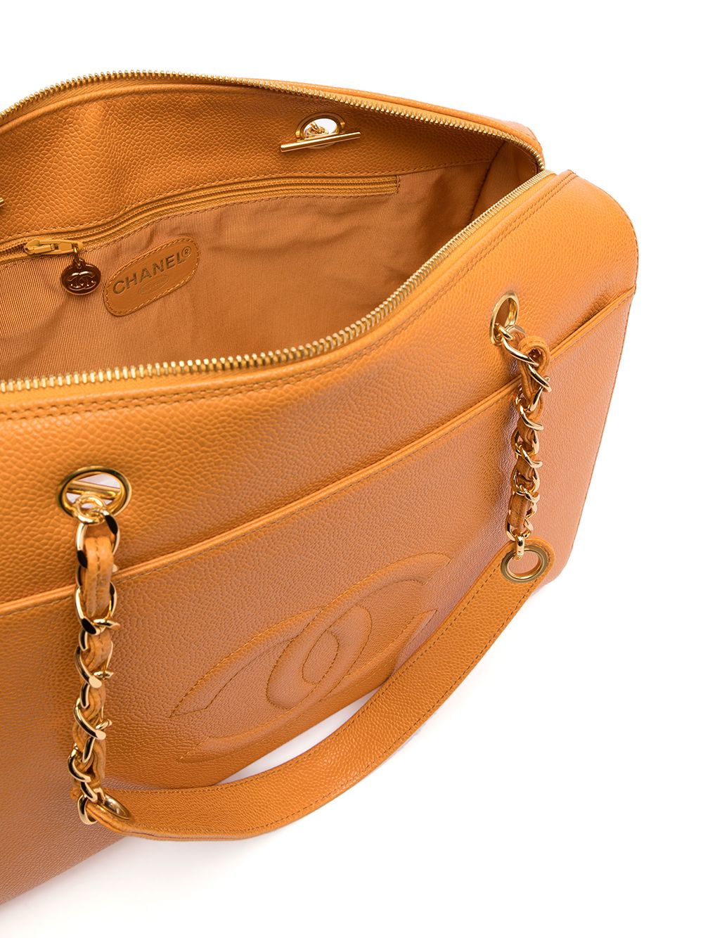 фото Chanel pre-owned сумка на плечо jumbo 1998-го года с логотипом cc