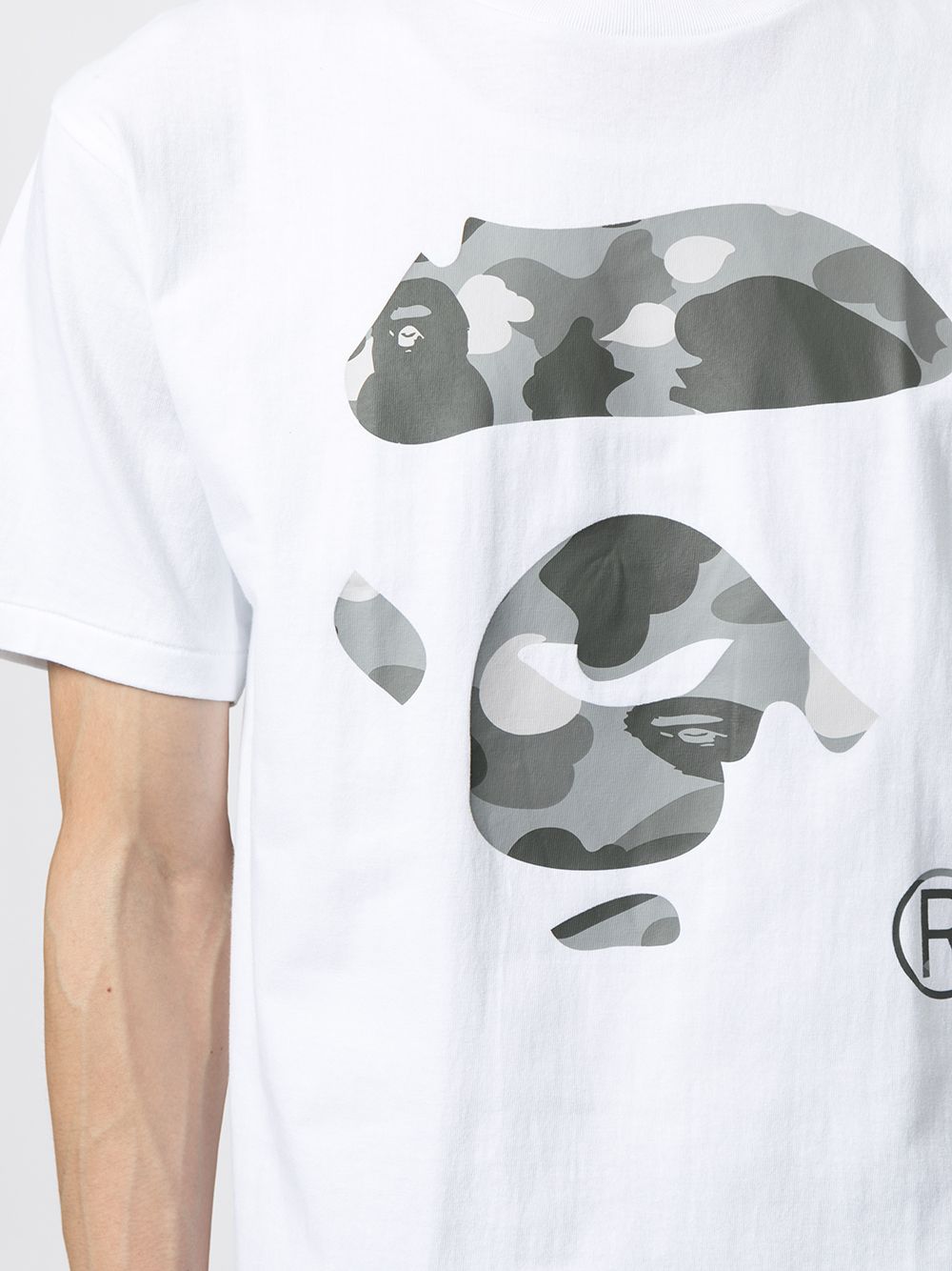 фото A bathing ape® футболка с логотипом