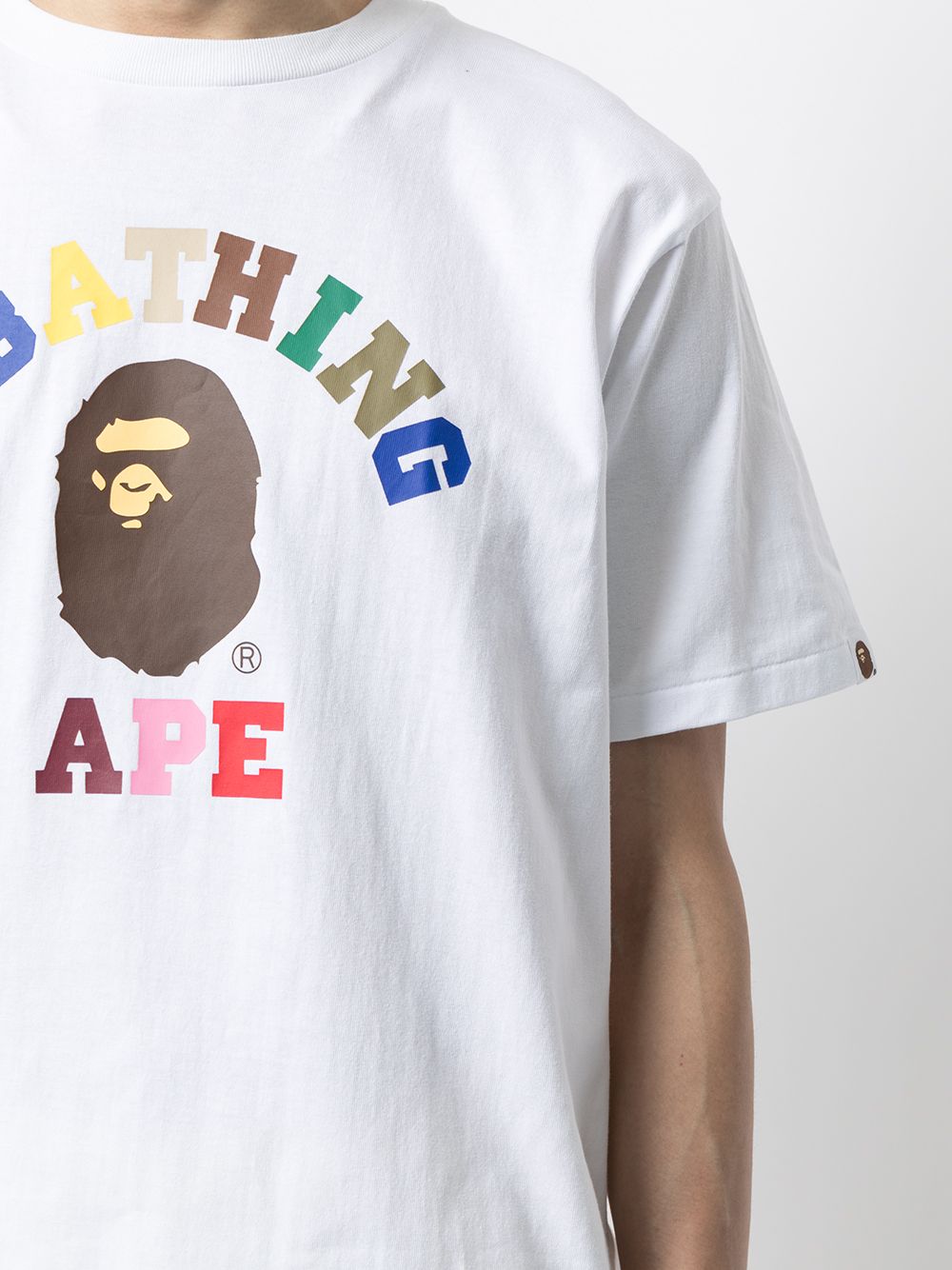 фото A bathing ape® футболка с логотипом