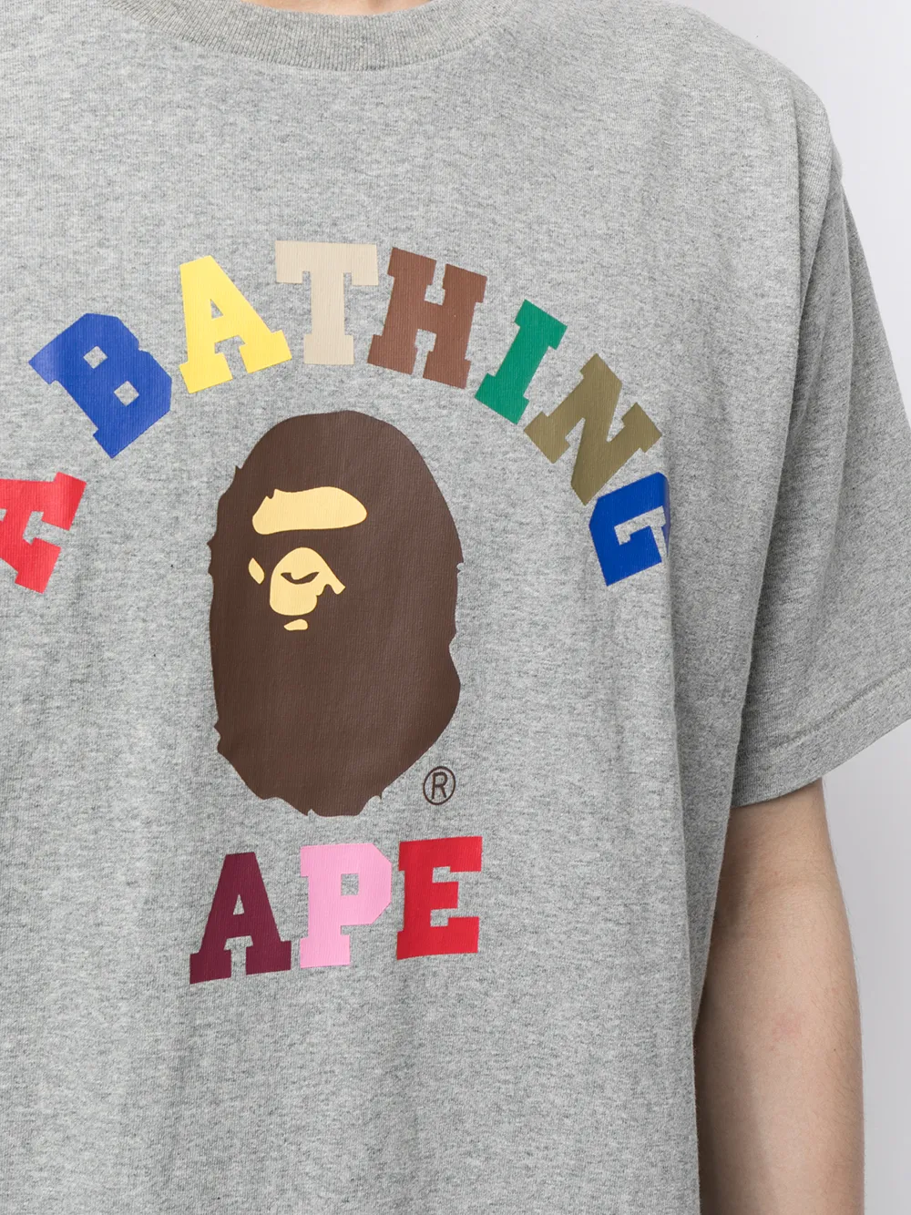 фото A bathing ape® футболка с логотипом