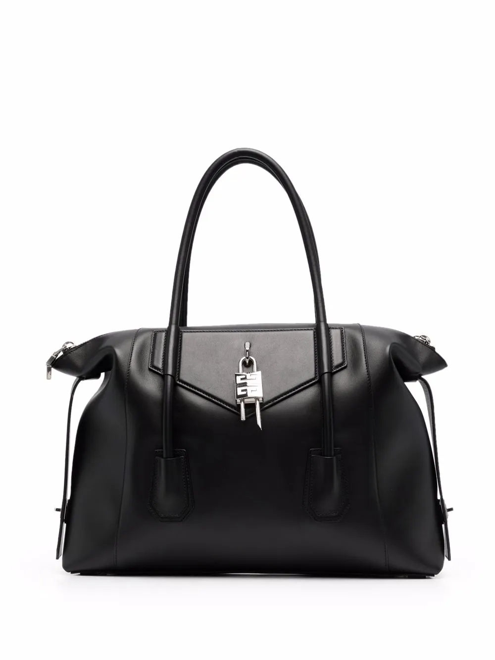 Buy Givenchy Large Antigona Soft Lock Bag 'Black' - BK508DK14U 001