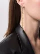 Givenchy two-tone drop earrings