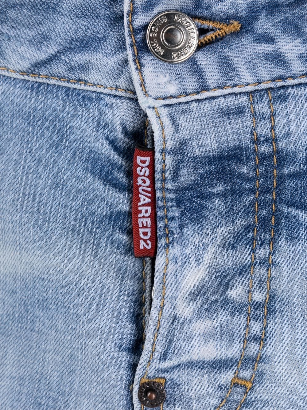 Dsquared2 contrast-pocket Cropped Jeans - Farfetch