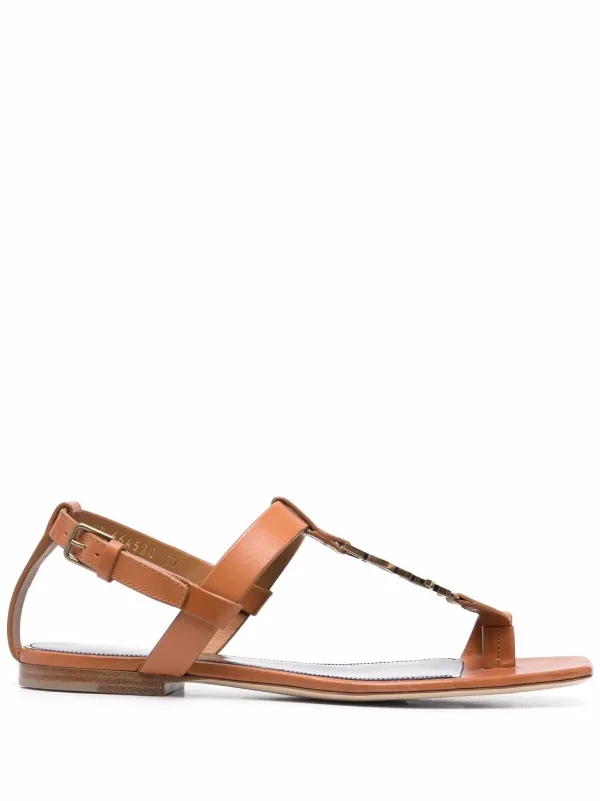 strap flat sandals
