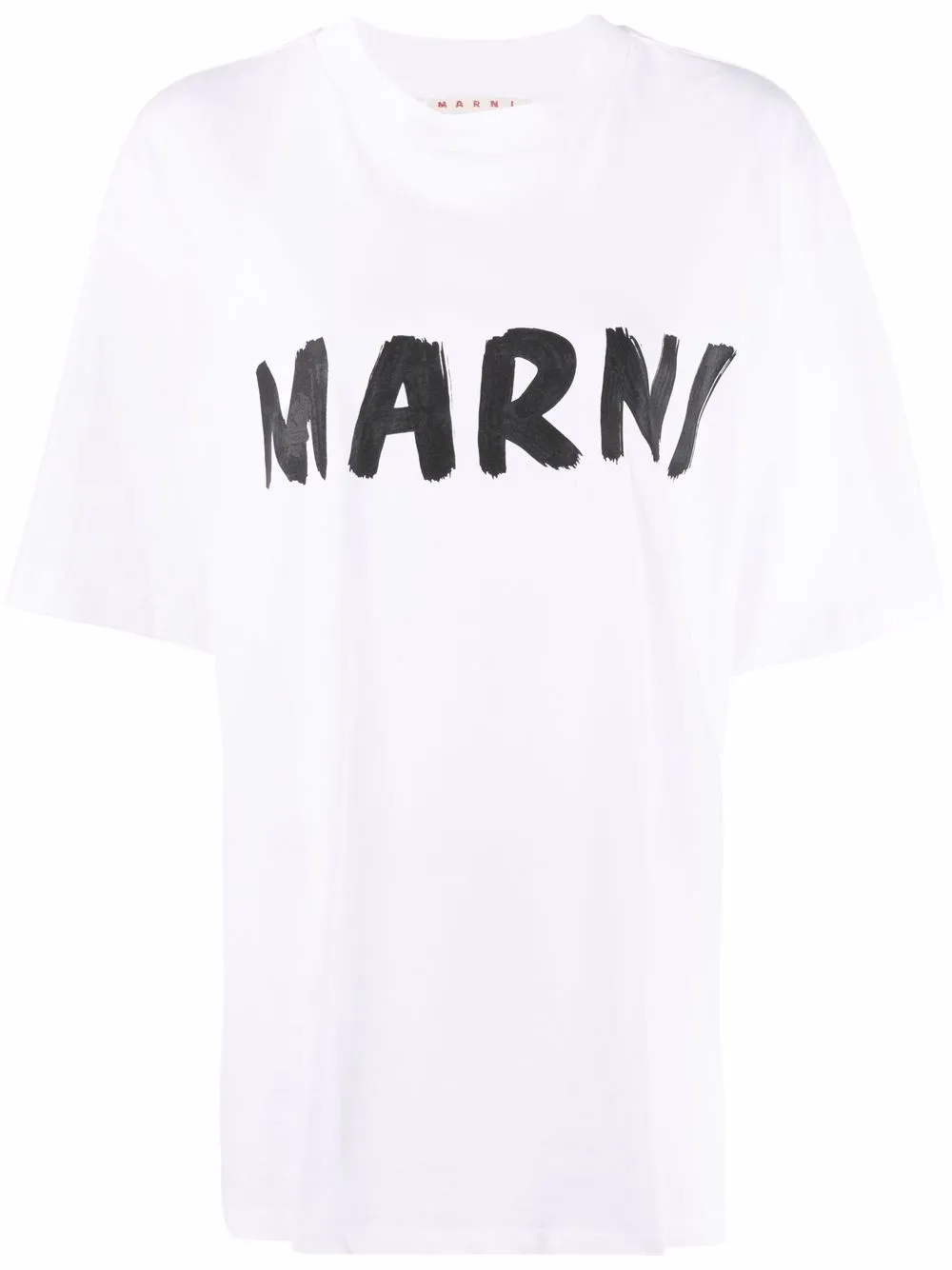 Marni logo-print crew-neck T-shirt - Farfetch