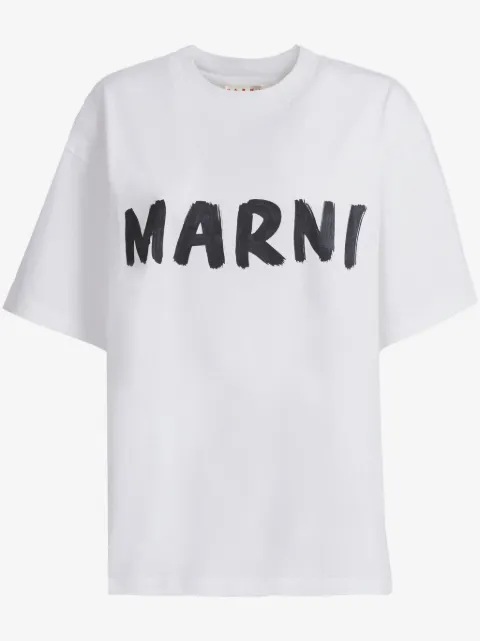 Marni logo-print cotton T-shirt