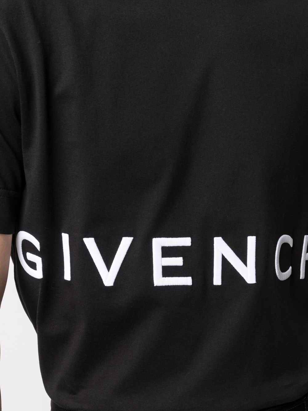Givenchy Flocked Logo T-shirt -
