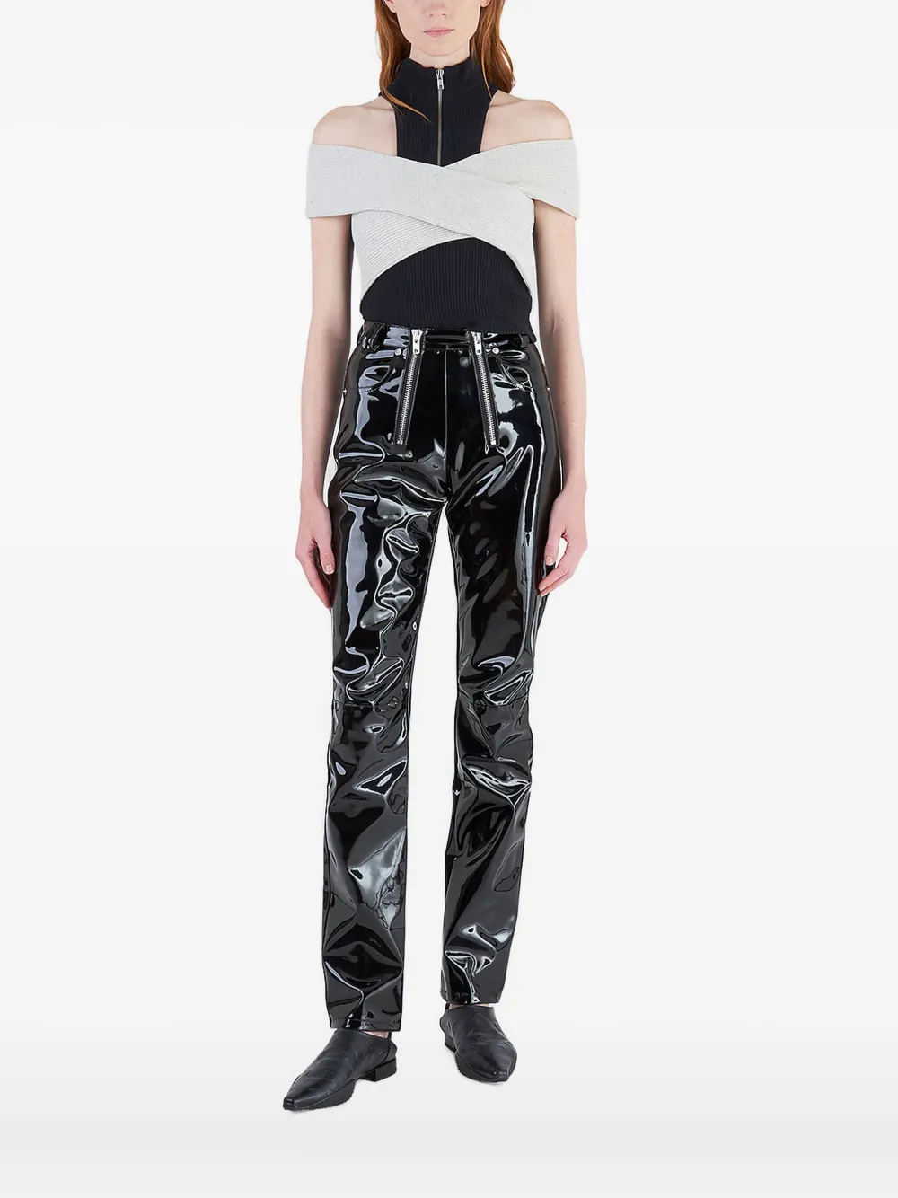 GmbH Nurset layered top - グレー GmbH Nurset layered top - グレー