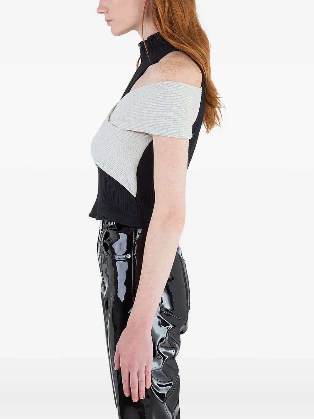 Gmbh Nurset Layered Top In Black