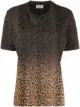 Image 1 of Saint Laurent gradient leopard print T-shirt