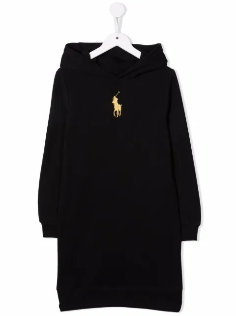 POLO RALPH LAUREN KIDS logo embroidered dress