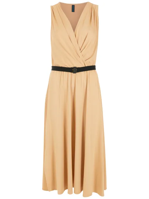 Robe croisée à taille ceinturée - Lygia & Nanny - Modalova