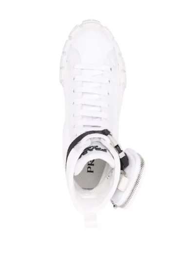 prada pouch sneakers