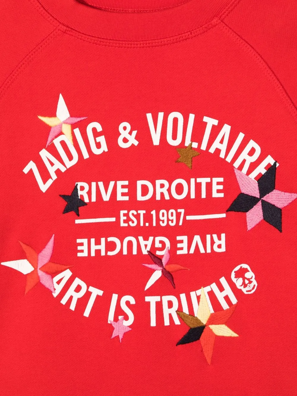 фото Zadig & voltaire kids толстовка с логотипом