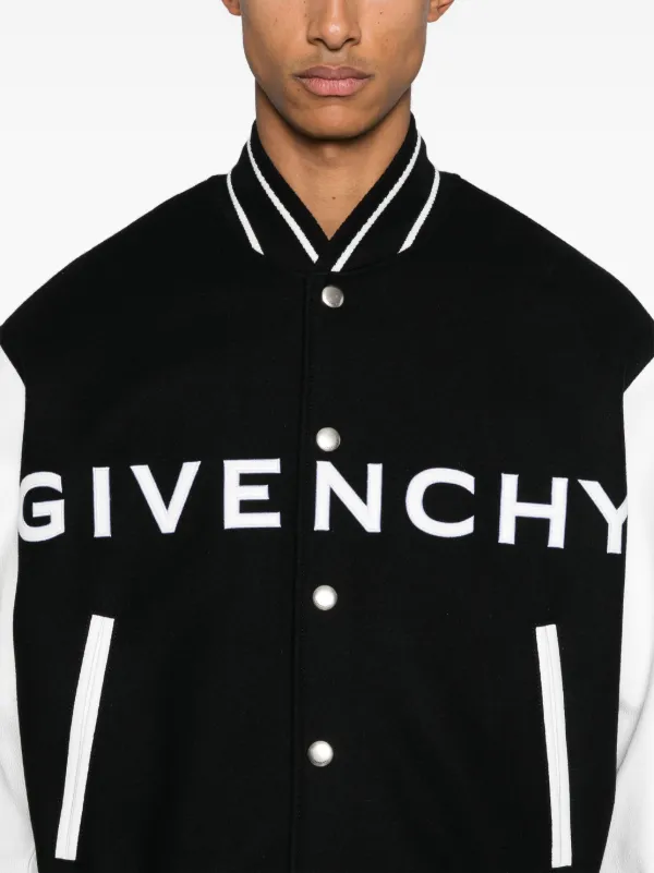 Givenchy logo jacket hotsell