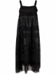 Image 1 of Semicouture Friisen flared stripe-print dress