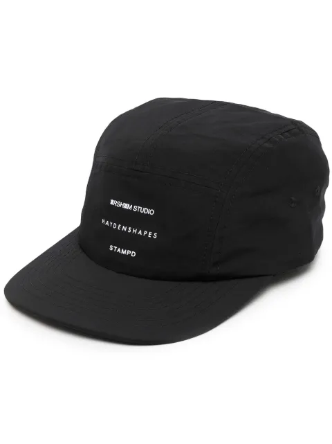 Stampd logo-print baseball cap