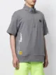 AAPE BY *A BATHING APE? zipped short-sleeve sweatshirt