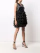 Gina embellished tulle sleeveless dress