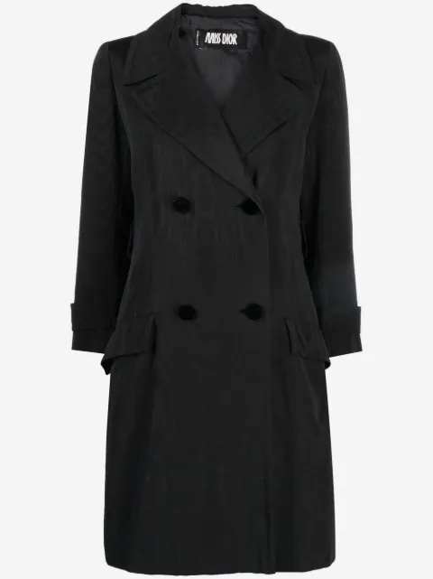 Christian Dior Pre-Owned 1970s double-breasted trench coat