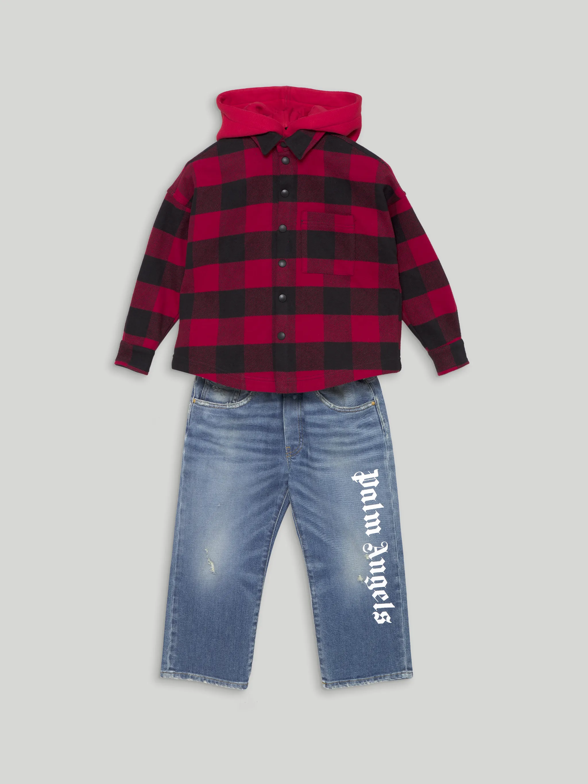 LOGO DENIM PANTS