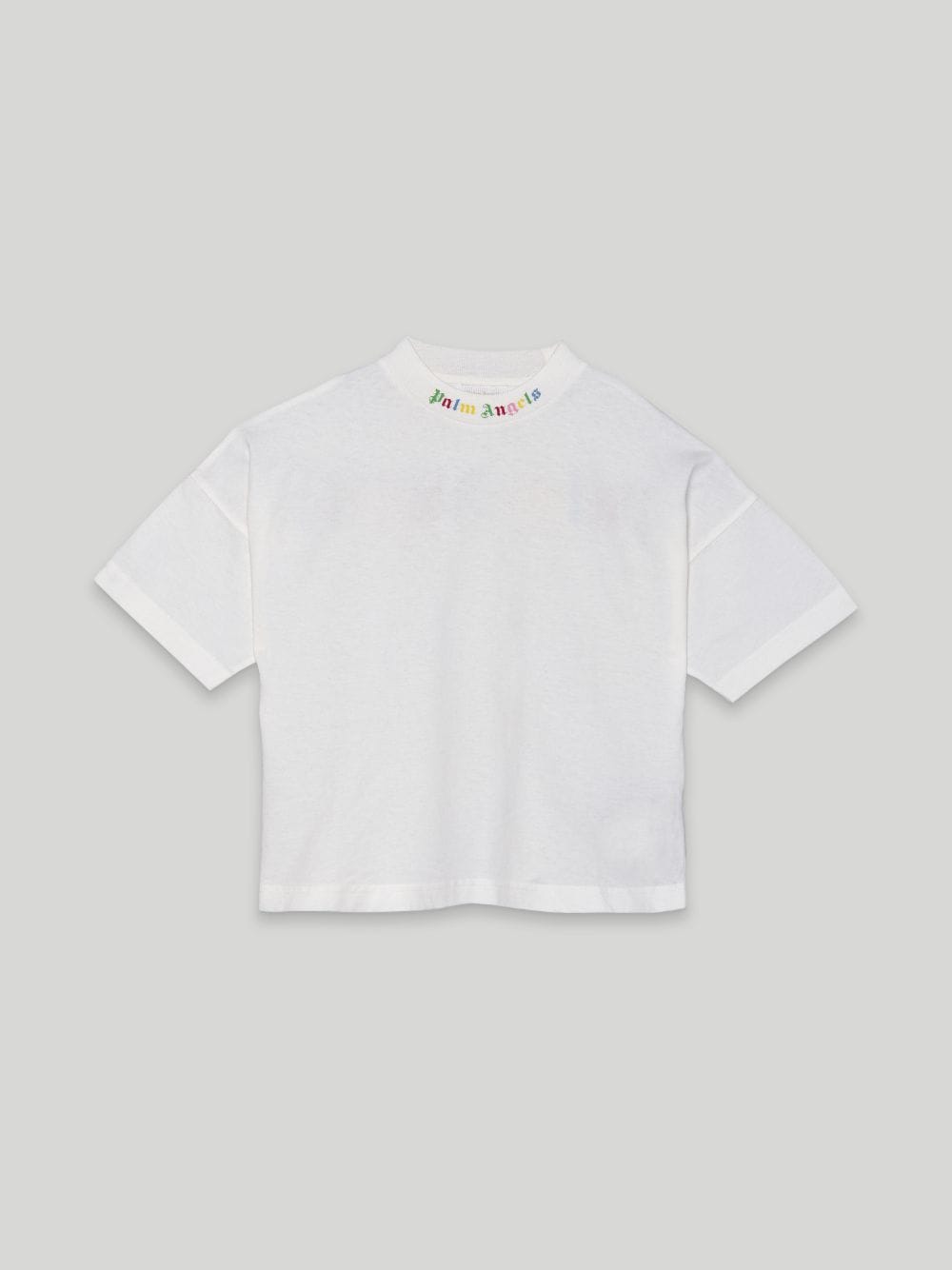 Palm Angels White Basic T-Shirt Palm Angels