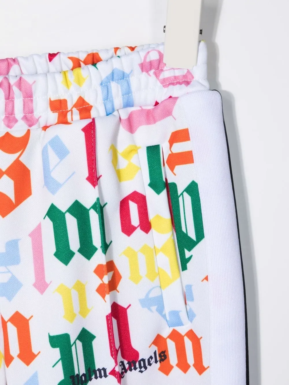 Palm Angels Kids Trainingsbroek met print Wit