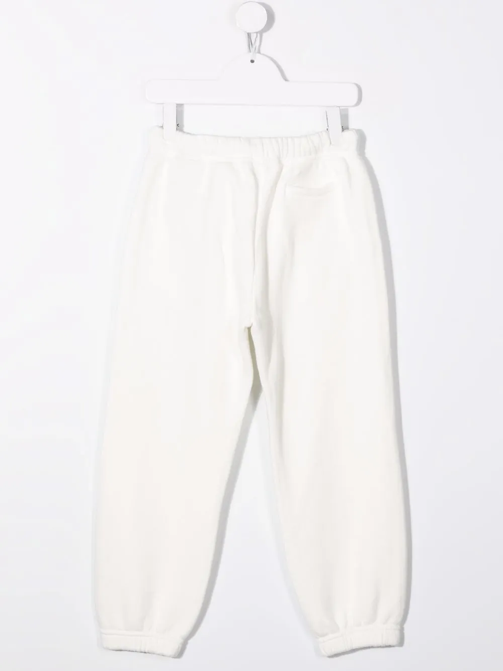 Palm Angels Kids Jogginghose Mit Logo Print   Weiß 