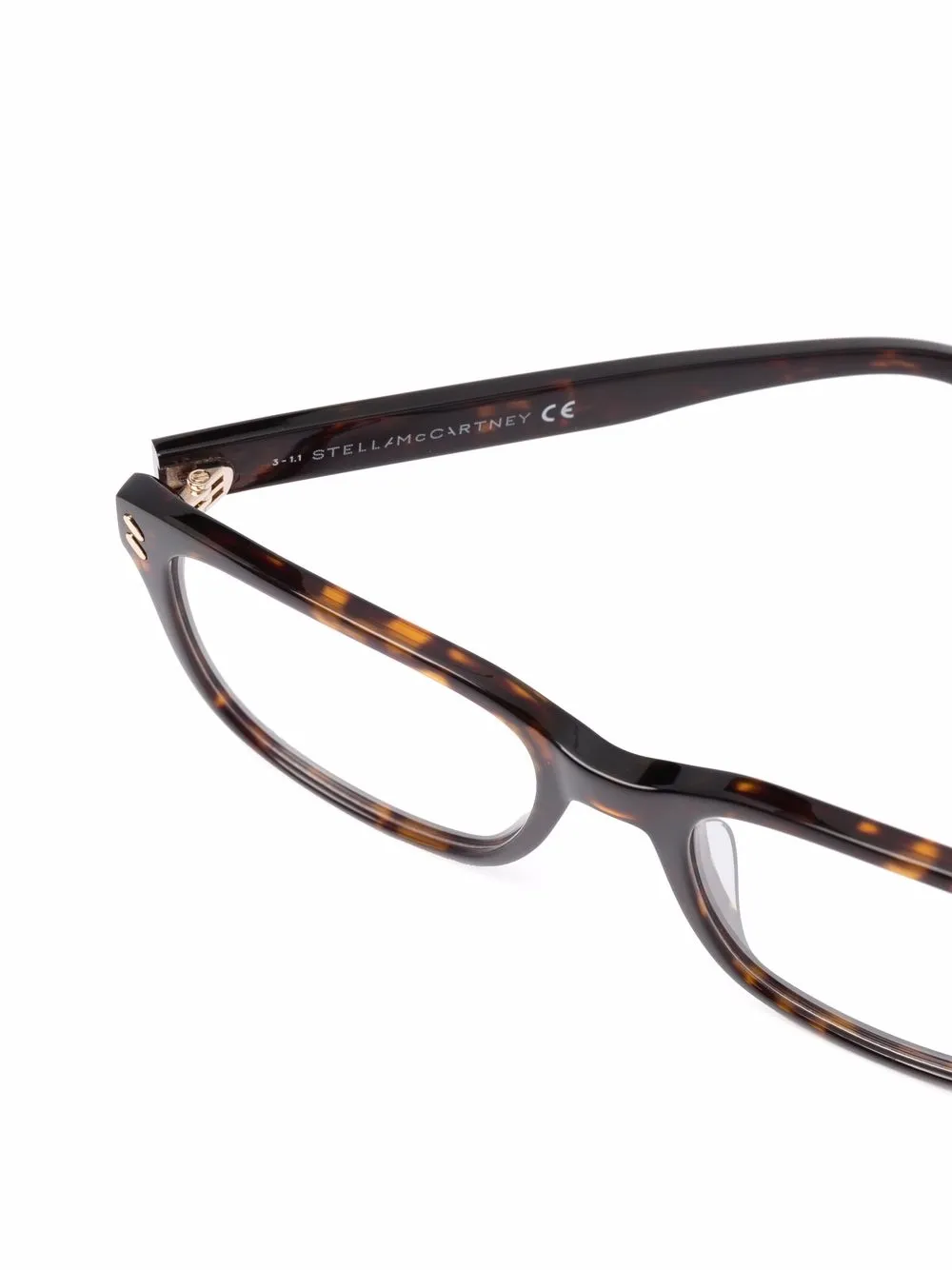 фото Stella mccartney eyewear очки в прямоугольной оправе