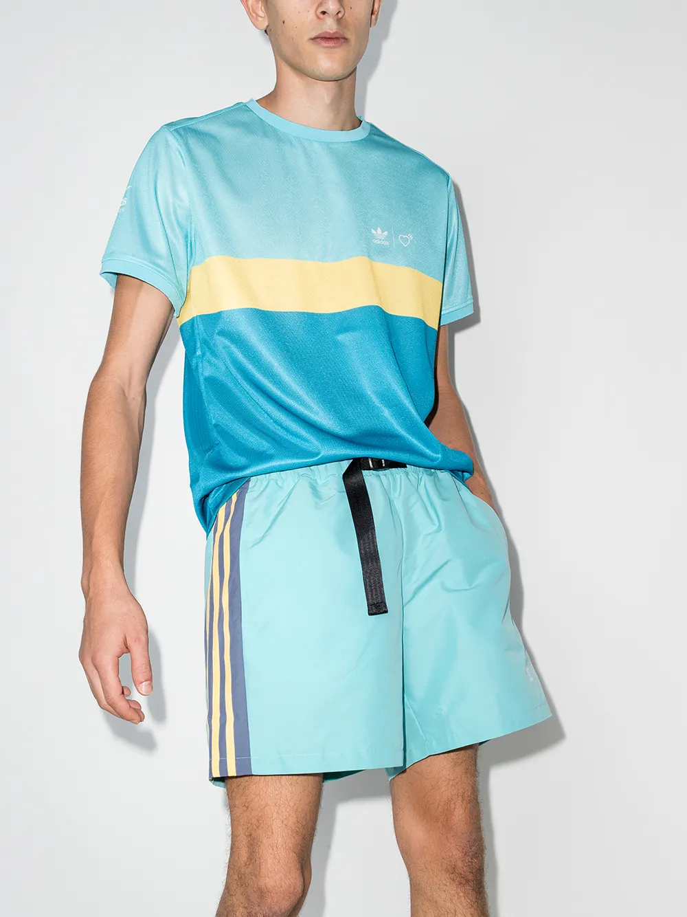 фото Adidas шорты из коллаборации с human made